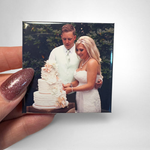 2.5 x 2.5 Inch Button Magnets